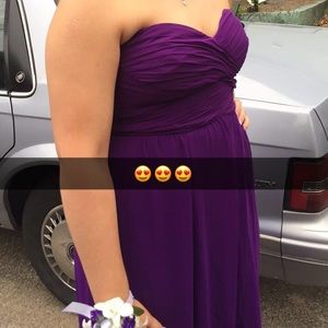 Purple Ralph Lauren Prom Dress